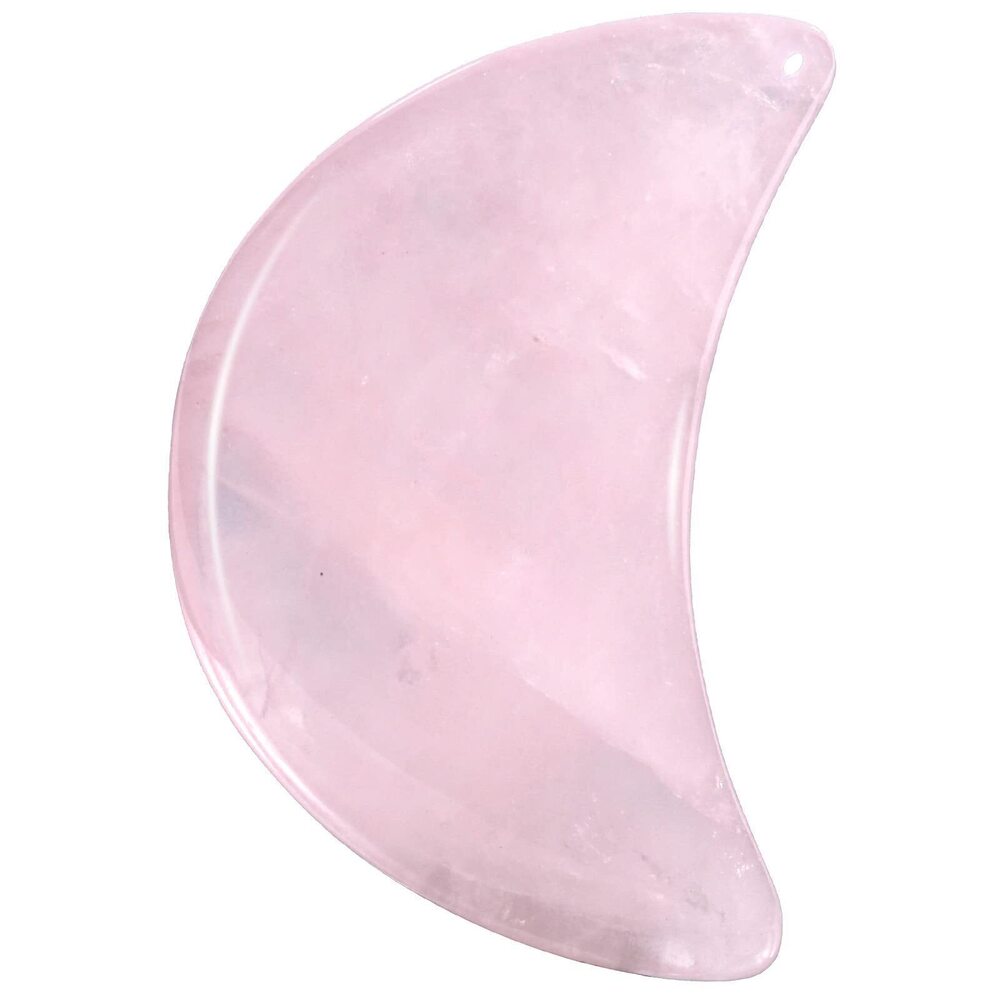 1808 6Pcs Crescent Moon Healing Crystal Stones for DIY Jewelry Making/Home